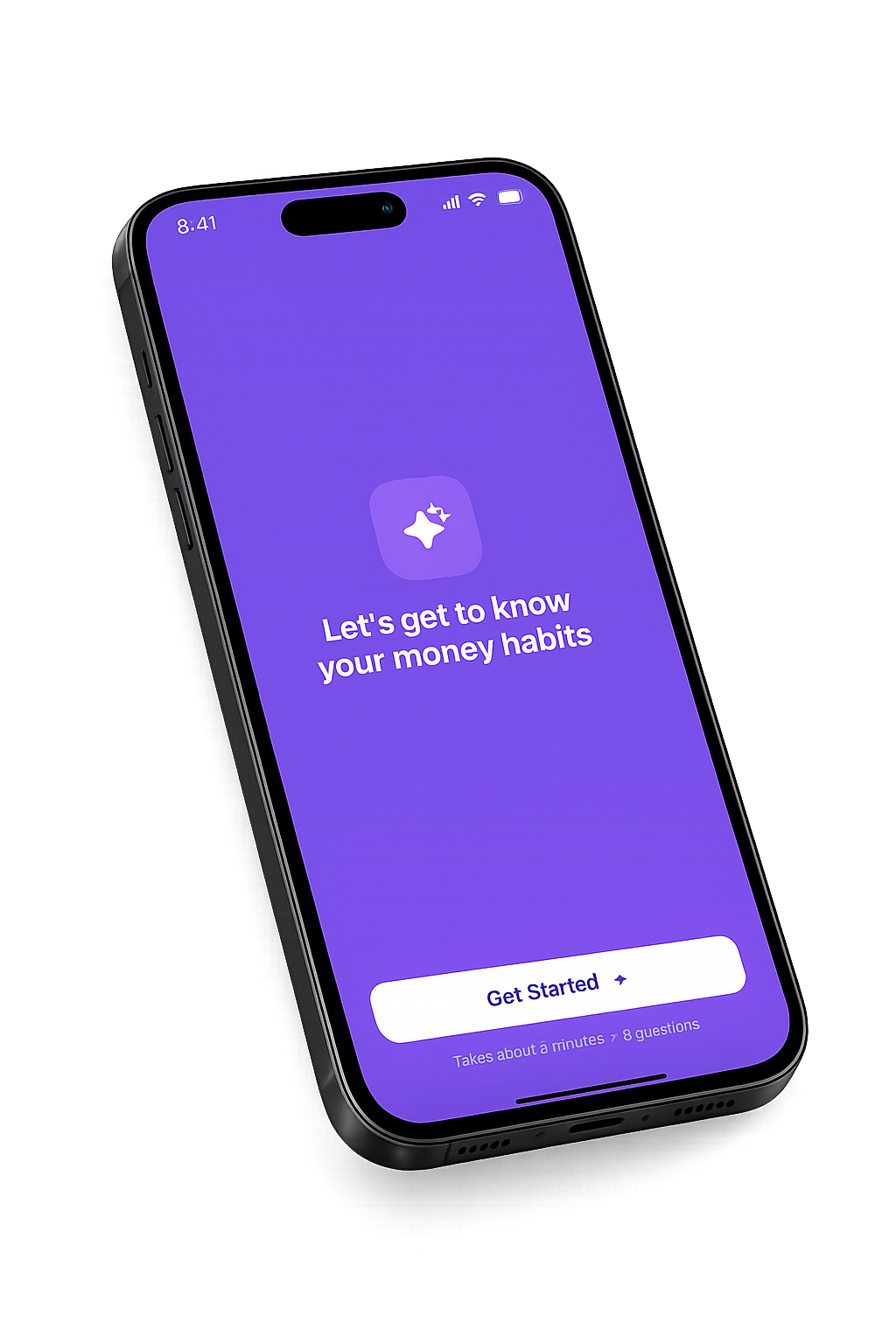 BUD onboarding, let's get to know your money habits